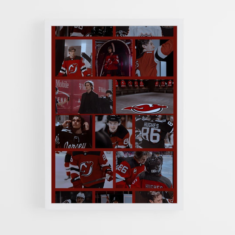 Poster Esprit diabolique – affiche Hockey sur glace (vue 3)